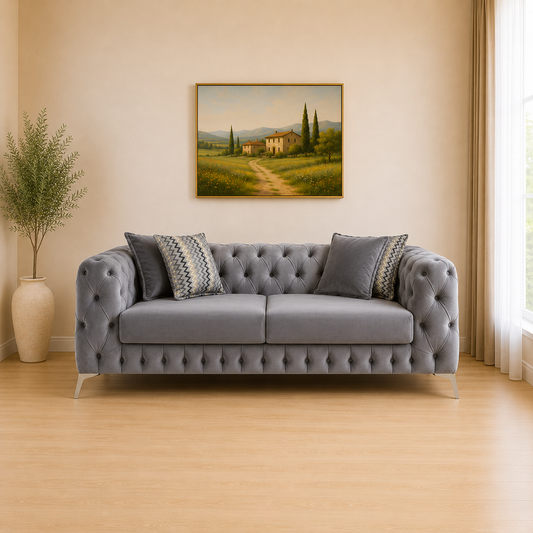 Bella Upholstered 2 Seater Sofa