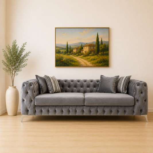 Deigo 3 Seater Chesterfield Sofa