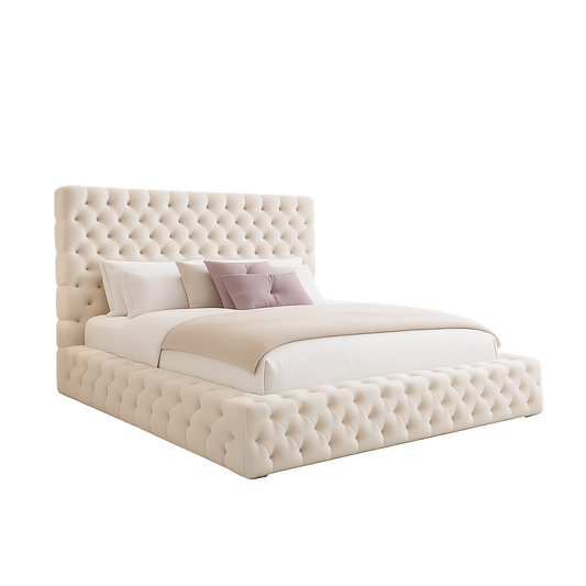 Mercury Cream Ambassador Bed Frame