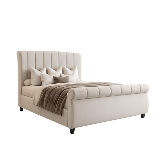Amelia Panel Sleigh Bed Frame