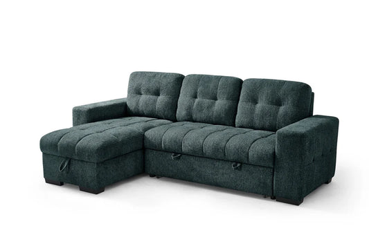 Sharon Luxury L Shape Sofa Bed With Storage