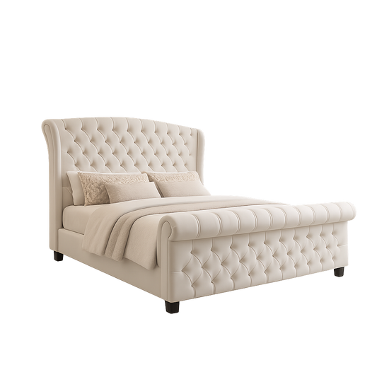 Tulip Winged Sleigh Bed Frame