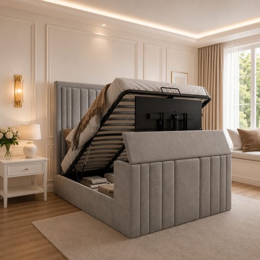 Yorkshire Linestyle TV Bed Frame