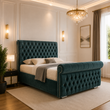 Matrix Luxury Sleigh Bed Frame
