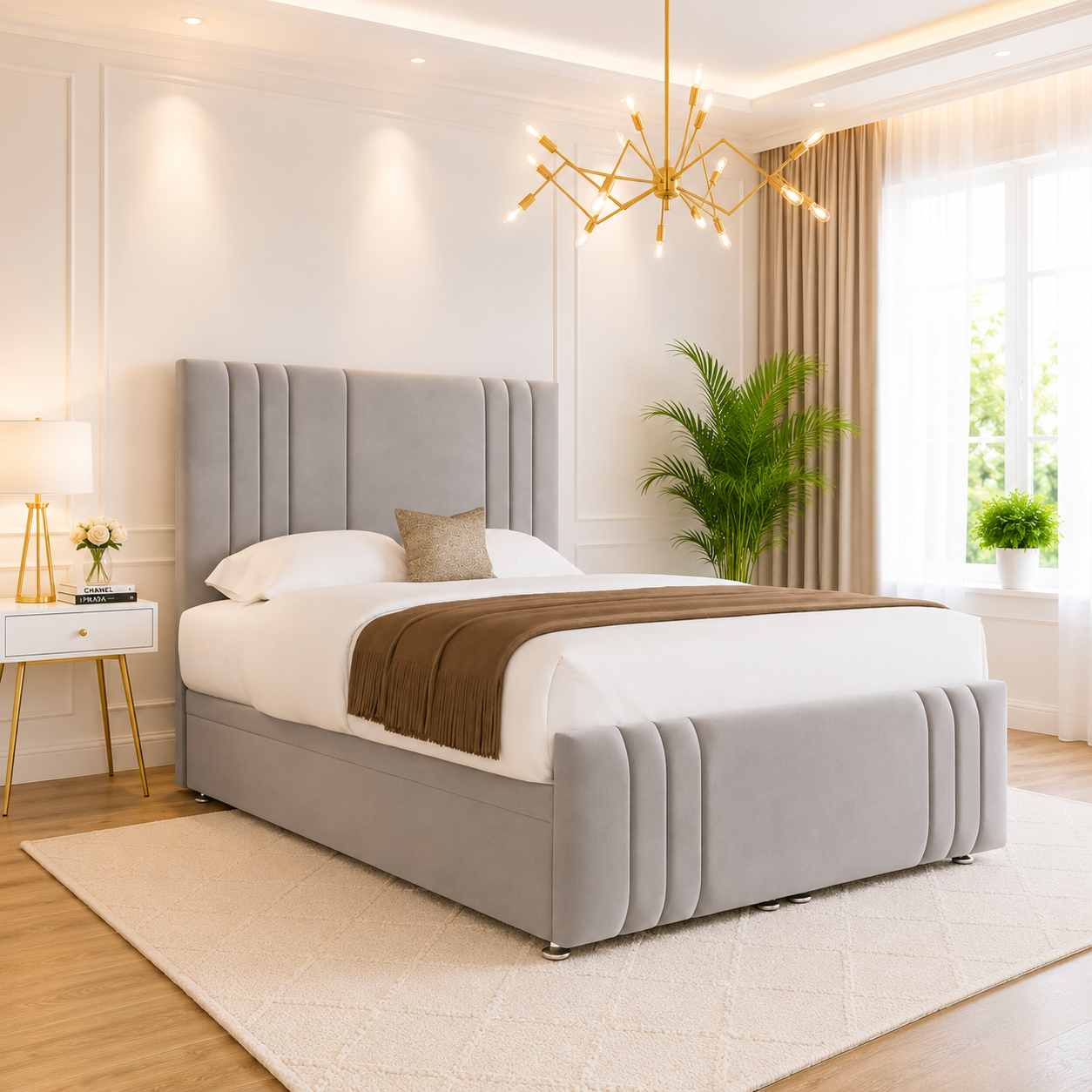 Revo Linestyle Divan Ottoman Bed