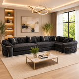 Bampton Chesterfield Design L Shape Sofa