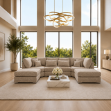 Valeri U Shape Luxury Sofa
