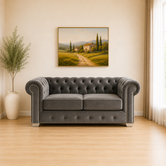 Chloe 2 Seater Chesterfield Sofa
