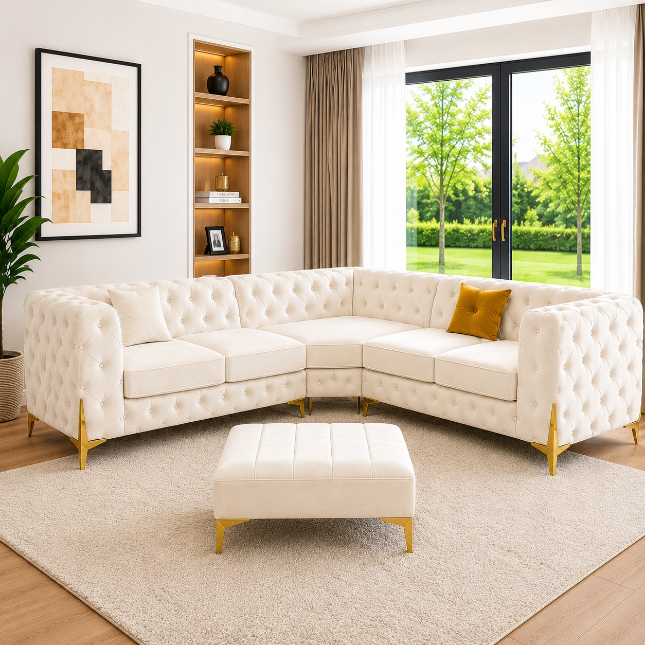 Anthony Chesterfield Luxury Corner Sofa