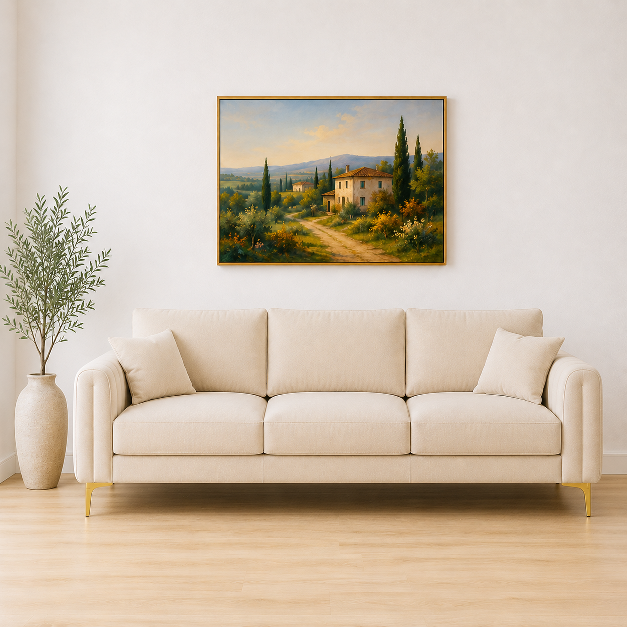 Mona Luxury 3 Seater Velvet Sofa
