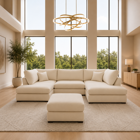 Verona Modern U Shape Sofa