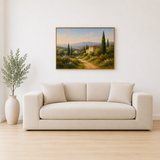 Oyster Luxury Plain 3 Seater Sofa