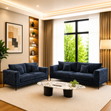 Lenox 3+2 Seater Sofa in Luxury Velvet Fabric
