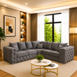 Marvel Chesterfield Upholstered Corner Sofa