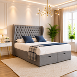Dreams Chesterfield Wingback Divan Ottoman Bed