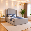 Mike Steps Pane Winged Kids Bed Frame