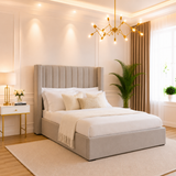 Jackie Penel Winged Bed Frame