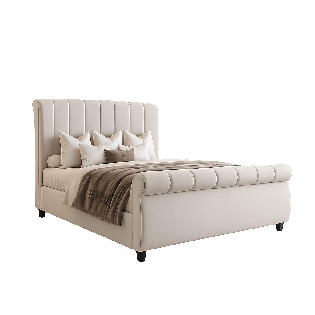 Amelia Panel Sleigh Bed Frame