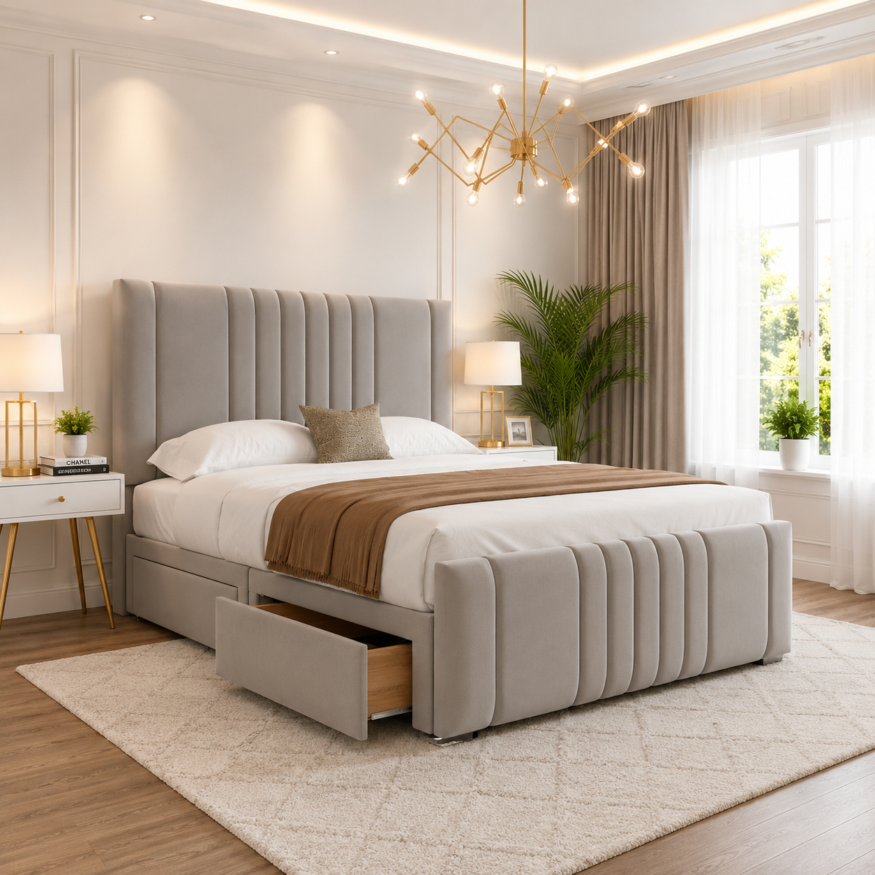 Malty Linestyle Divan bed