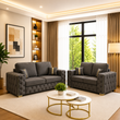 Dundee Chesterfield Luxury 3 + 2 Seater Sofa