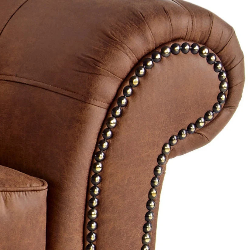 Primo Modern Faux Leather Corner Sofa