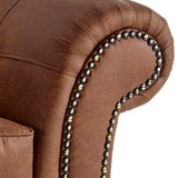 Primo Modern Faux Leather Corner Sofa