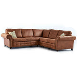 Primo Modern Faux Leather Corner Sofa