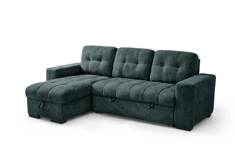 Sharon Luxury L Shape Sofa Bed With Storage