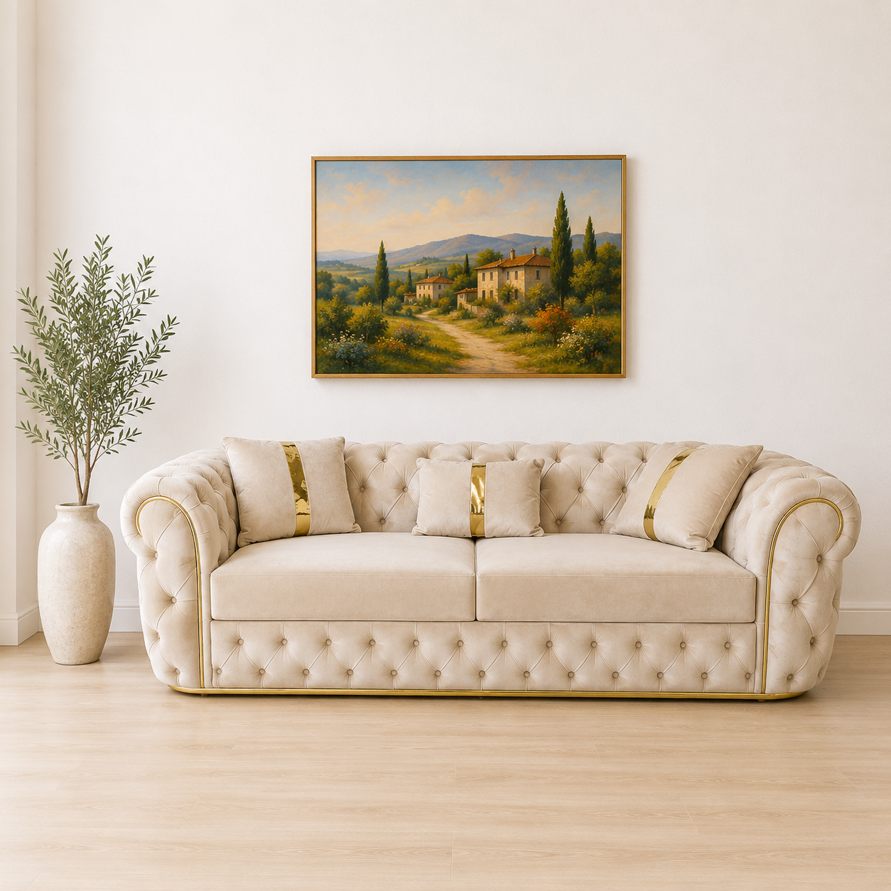 Toronto Chesterfield 3 Seater Luxury Sofa
