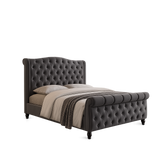 Amal Luxury Sleigh Bed Frame