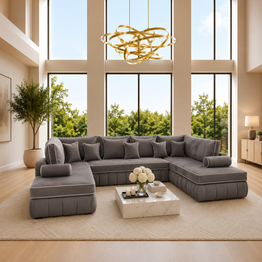 Hustler Lounge Luxurious U-Shaped Sofa
