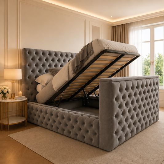 Milan Chesterfield Ambassador TV Bed Frame