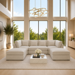 Belgravia Large U Shape Fullback Cushion Sofa