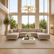 Queensbury Chesterfield U Shape Sofa