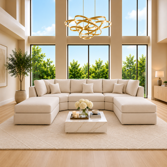 Santa Luxury U Shape Sofa
