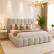 Nampa Boucle Upholstered Bed Frame