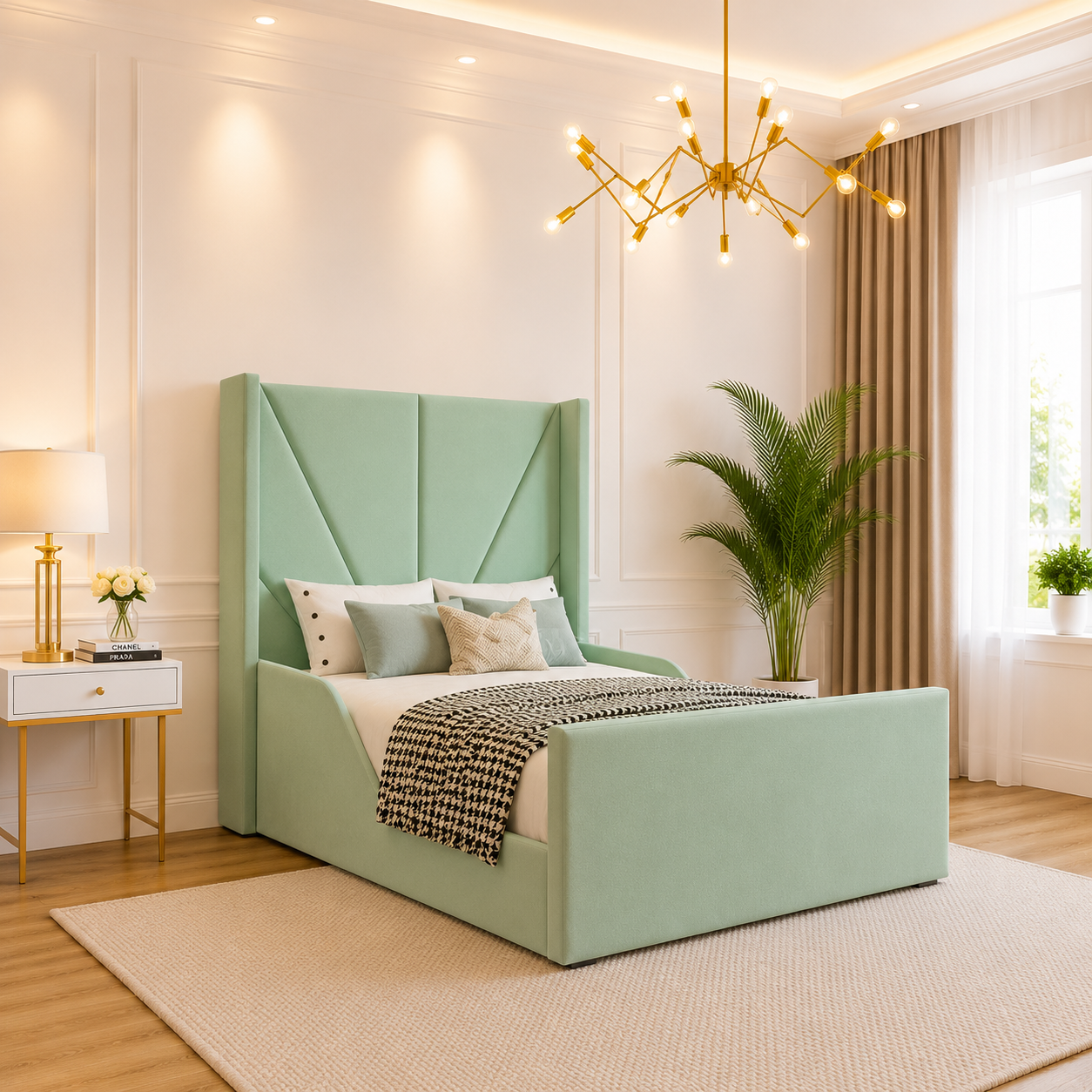 Jason Sunrise Winged Kids Bed Frame
