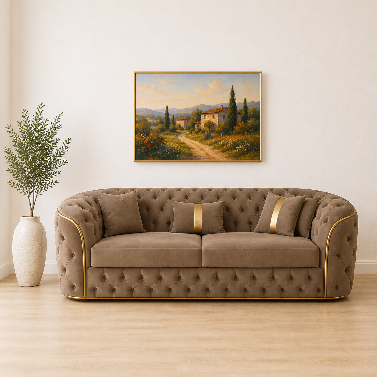 Toronto Chesterfield 3 Seater Luxury Sofa