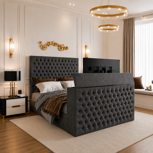 Marvin Chesterfield TV Bed Frame