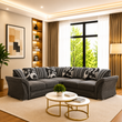 Shannon Axis Modern Corner Sofa