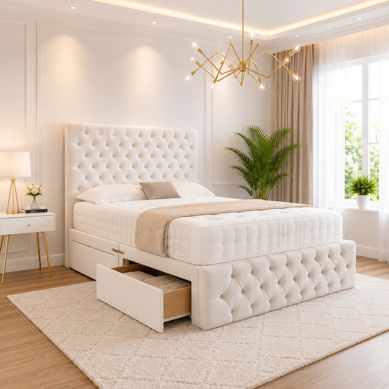 Marie Chesterfield Divan Bed