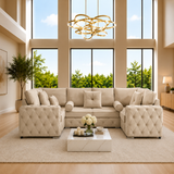Milton Chesterfield U Shape Sofa