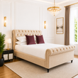 Madrid Luxury Sleigh Bed Frame