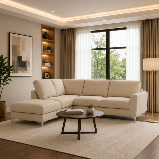 Santro L Shape Luxury Corner Sofa