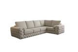 Milton L Shape Luxury Chesterfield Sofa