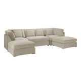 Belgravia Large U Shape Fullback Cushion Sofa
