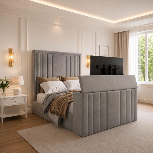 Yorkshire Linestyle TV Bed Frame