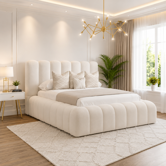 Marshmallow Panel Ambassador Bed Frame