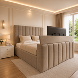 Milo Panel TV Bed Frame