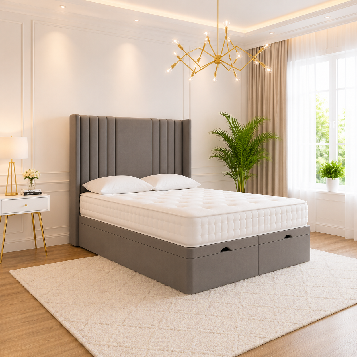Sealy Linestyle Ottoman Bed Frame